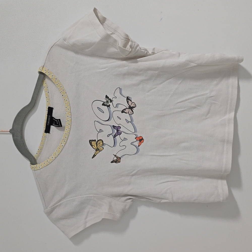 Forever 21 Graphic Baby Tee